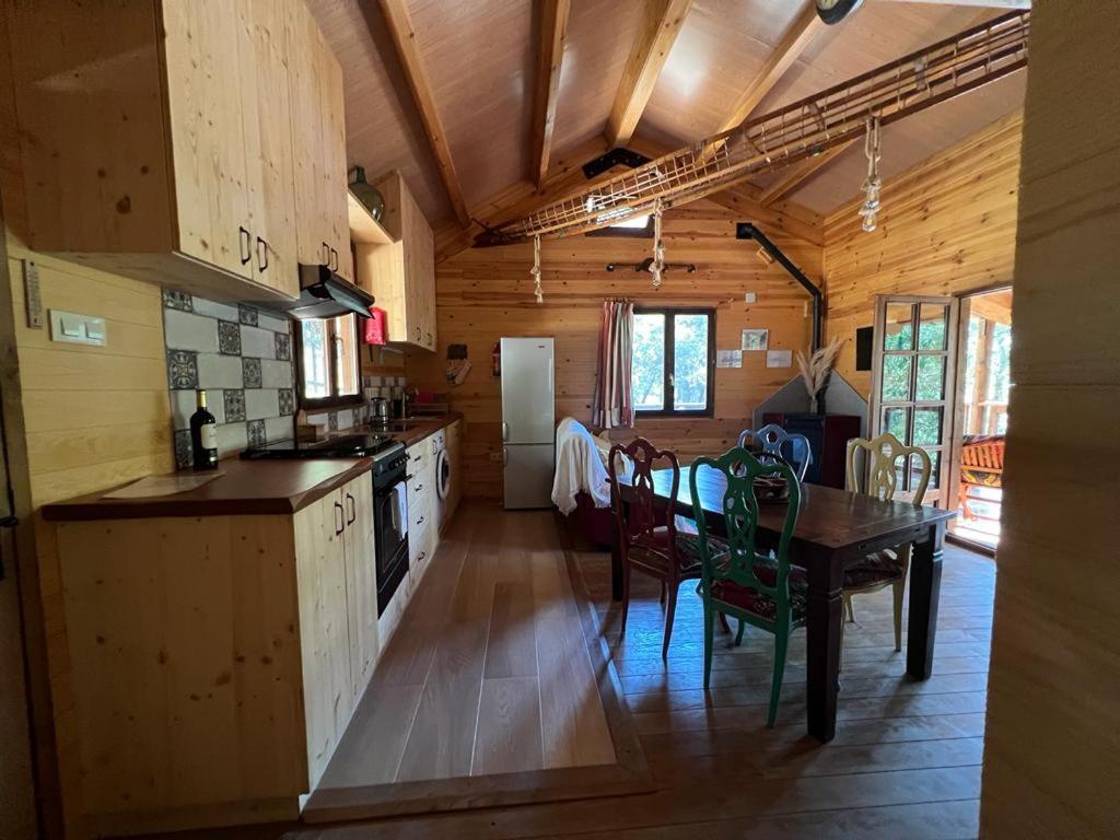 Rustic Cabin In The Woods/Cabana En El Bosque アメール エクステリア 写真