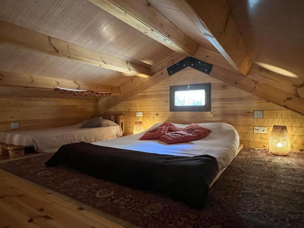 Rustic Cabin In The Woods/Cabana En El Bosque アメール エクステリア 写真